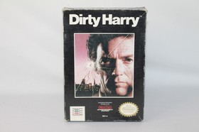 Dirty Harry NES Nintendo Complete CIB Authentic! Good Condition! Rare!