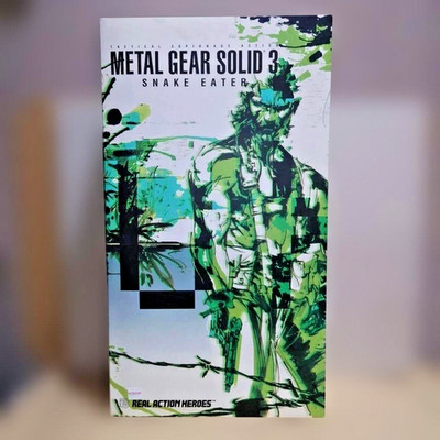 Medicom RAH Real Action Heroes Metal Gear Solid 3 Naked Snake Eater Figur NEU