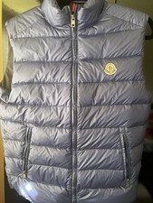 Gilet Men's Blue Size Medium