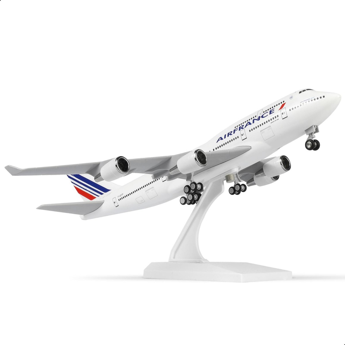 Boeing 747 Air France 1/240 Scale Resin Model Plane 30CM Display