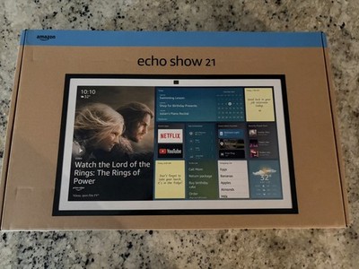 New Sealed Amazon Show 21'' HD Smart Display Fire TV Built-in Alexa Home Hub