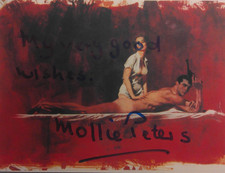Mollie Peters (+) oryg. Autograf 9x13 JAMES BOND GIRL 007