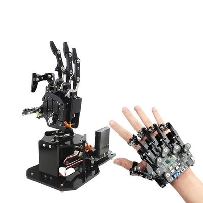 HiWonder uHand2.0 仿生机械手 STM32独立手指运动+动作捕捉手套
