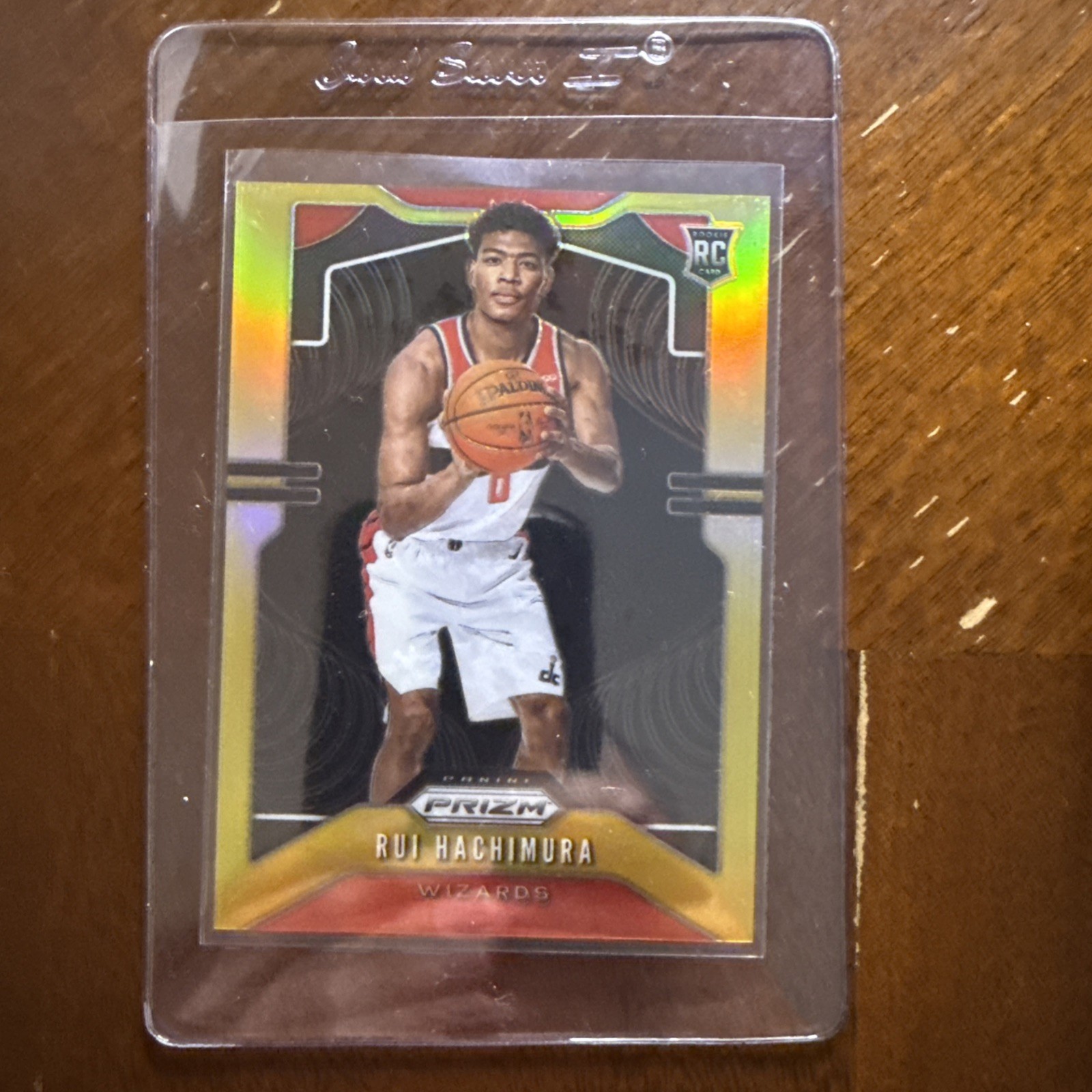 2019 Panini Prizm Basketball Rui Hachimura GOLD Prizm Rookie RC /10
