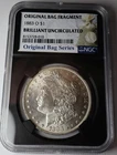 New Listing1883-O Morgan Silver Dollar NGC Bag Fragment Brilliant Uncirculated