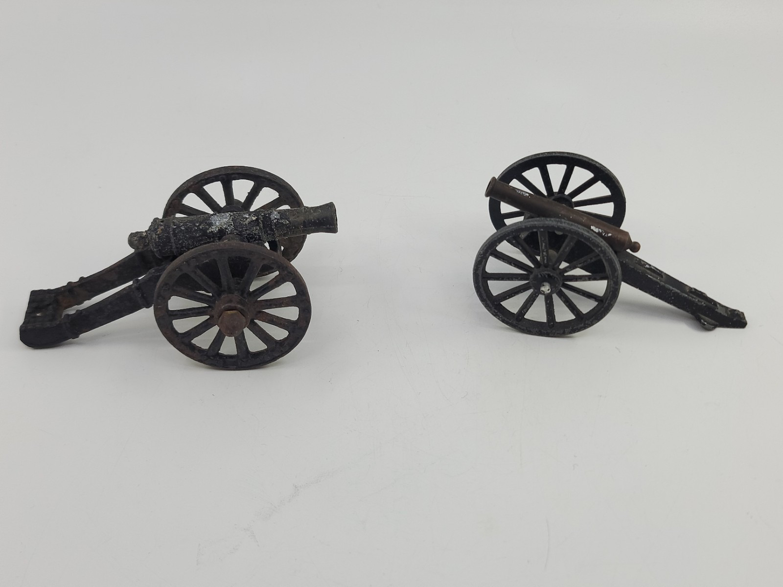 Toy Cannon Replica Lot Cast Iron Cast Aluminum Civil War Models USA & Japan Mark