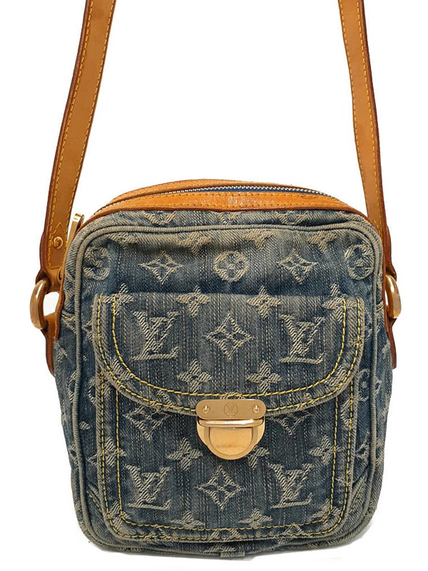 Louis Vuitton Camera Crossbody Blue Denim for sale online