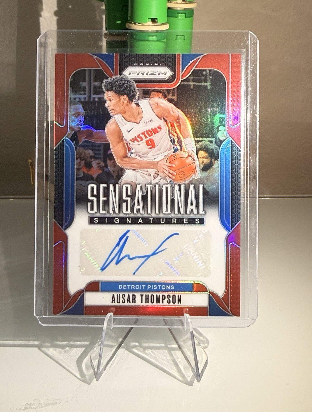 Panini 2024-25 Prizm Ausar Thompson Pistons Sensational Signatures Auto #SS-AUS