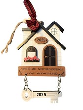 New Home Ornament 2025 - Housewarming Gifts House, New beginnings