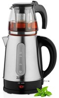 Zilan ZLN3581 Teekocher 1,7L 2200W Edelstahl Glaskanne Neu