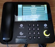 Caption Call 67Tb Hearing Impaired Amplified Touchscreen Captioned Phone, TESTED