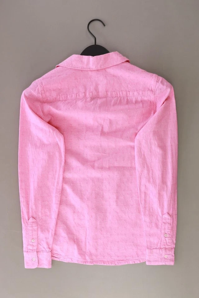 Springfield Langarmbluse Regular Bluse für Damen Gr. 36, S rosa aus Baumwolle - Bild 2 von 4