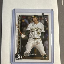 Topps 2025 Update Series Rookie Debut Nick Kurtz Oakland Athletics MLB US197