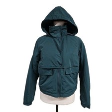 Lululemon Always Effortless Insulated Full Zip Hooded Jacket Green Jasper Size 2