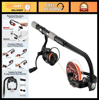 automatick fishing reel line winder Penn HD Line Spooler when you place more spools Fishing Line Spooler Machine with
