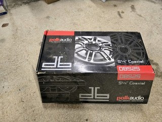 Polk Audio 2 Way 5.25 DB525 Car Speakers
