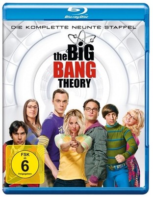 THE BIG BANG THEORY: STAFFEL 9 - JOHNNY GALECKI,JIM PARSONS, 2 BLU-RAY NEU