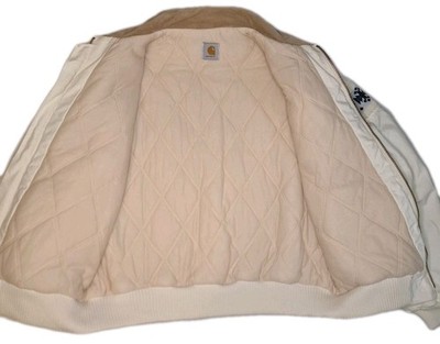 90s Carhartt Santa Fe Southwest Aztec Jacket Quilt Lined Mens XL