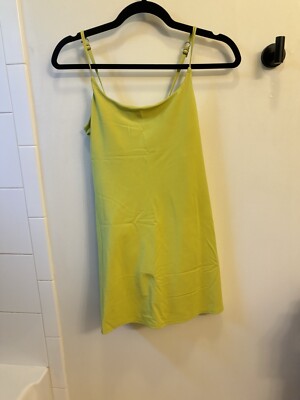 Abercrombie Traveler Athletic Chartreuse Lime Green Mini Dress Petite XXS |  eBay