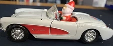 1957 Corvette Convertible with Santa, Amoco Limited Edition Scale 1:24 #93019