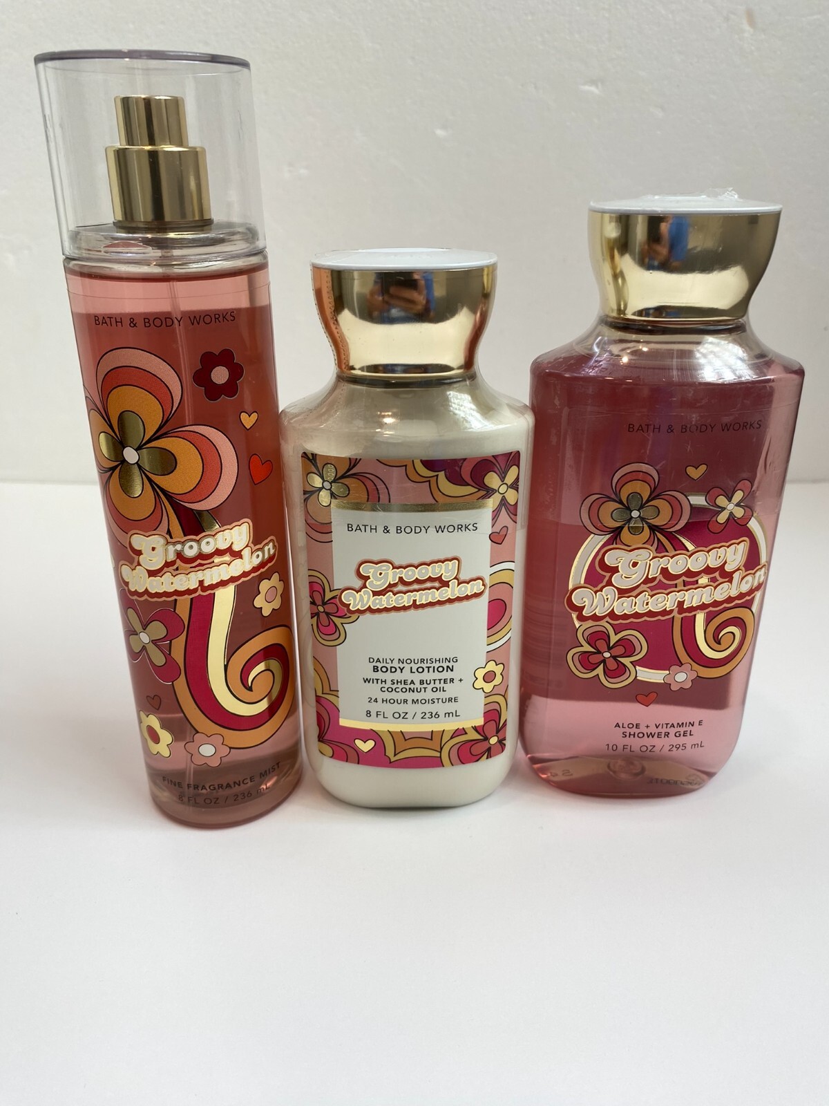 Bath & Body Works GROOVY WATERMELON Mist/Lotion /Cream /Shower Gel You