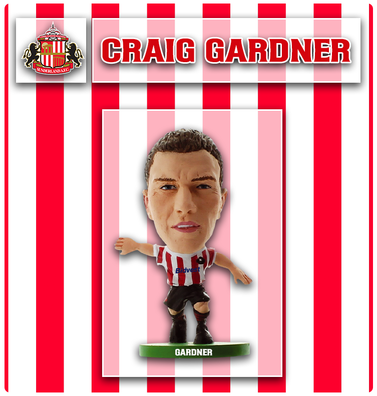 Soccerstarz - Sunderland Craig Gardner Home Kit (2014 version)