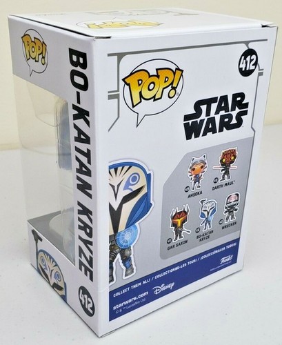 Funko Pop! Star Wars: The Clone Wars Bo-Katan Kryze Vinyl Figur #412 GRATIS PROT. - Bild 3 von 5