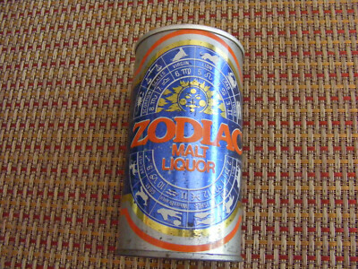 Vintage Steel Zodiac Malt Liquor Beer Can V | eBay