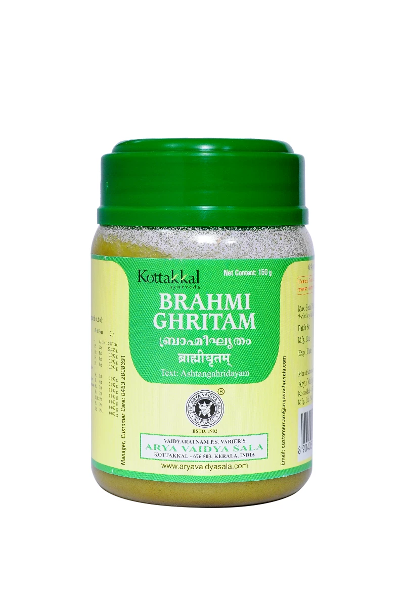 Kottakkal Ayurveda Brahmi Ghritam (150g) Herbal Ayurvedic Mind Wellness