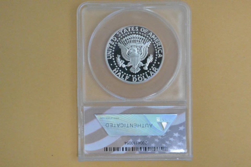 2000-S Silver Kennedy Half Dollar 50c ANACS PR70 DCAM - Image 2 of 4