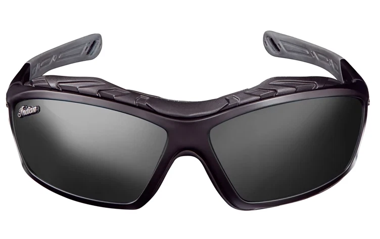Indian Motorcycle Adult Men s Women s Matte Black Gray Lens Haydon