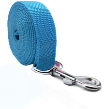 5FT Blue Strong Nylon Dog Leash Durable Lead for Small to Large Dogs