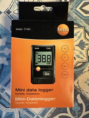 Testo 174H Mini Data Logger Datalogger Temperature Humidity Meter Tester Reco va