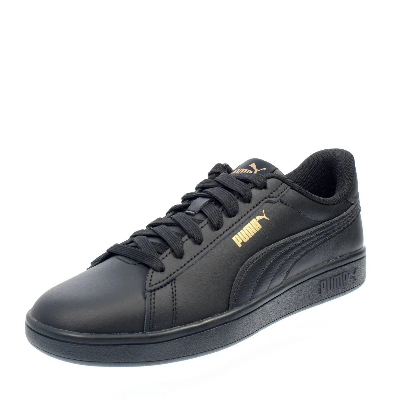 Puma Smash 3.0 L Nero Uomo Scarpe Sneakers Sportive