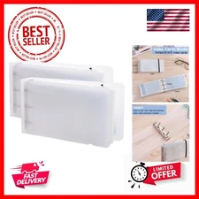 3×5” organizer with Plastic pocket Sleeves, small organized folder for recipe...