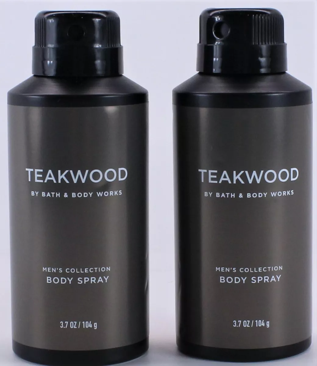 Bath and body discount works teakwood body spray