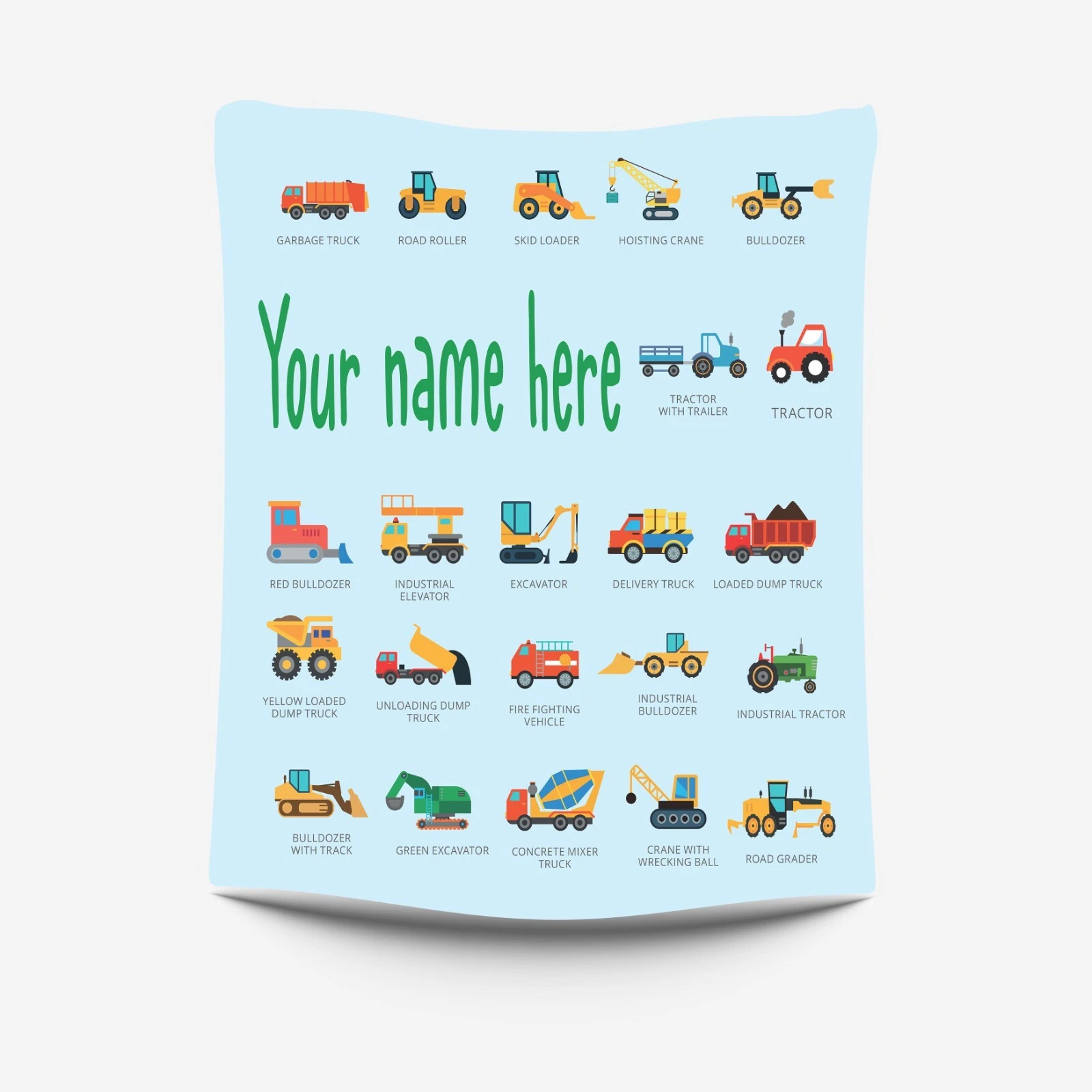 Personalized barbie  Blanket with Name for Girl, Disney Princess blankets