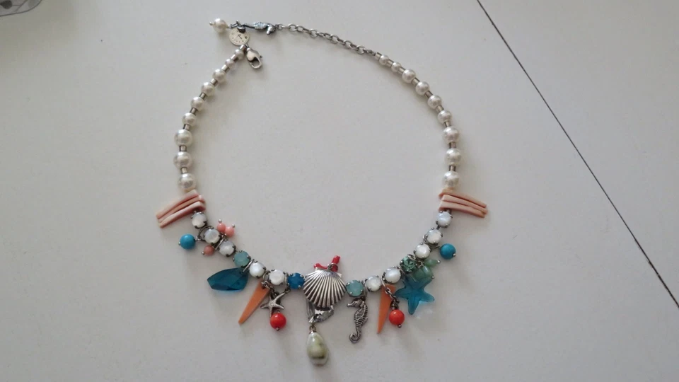collier reminiscence thème mer - Photo 2/4