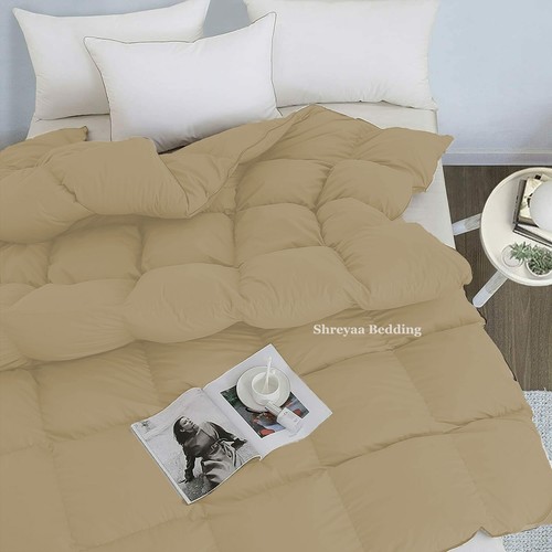 3 PCs Comforter Set Down Alternative 400 GSM Egyptian Cotton Multiple Colors - Picture 139 of 312