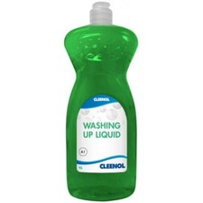 Image of CLEENOL WASHING UP LIQUID 1 LITRE 02082X TOP QUALITY ITEM