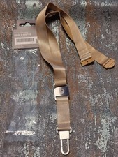 BMW Original Lanyard in Sandfarbe – Schlüsselband mit Karabiner Sitzgurtoptik