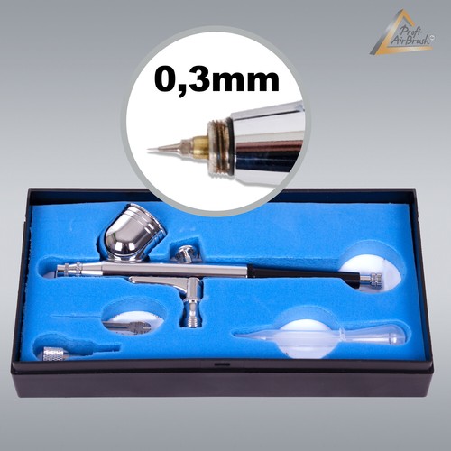 AIRBRUSH SET AIRBRUSH KOMPLETT SET AIRBRUSH KOMPRESSOR PISTOLE FARBEN