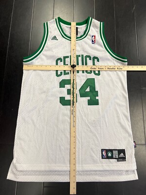 NWT Boston Celtics Paul Pierce No. 34 Adidas Jersey Size Large +2