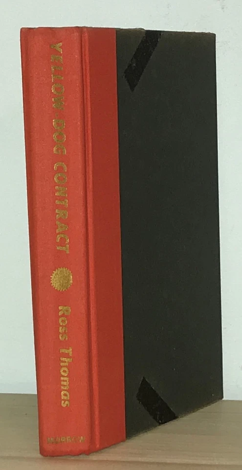 Ross Thomas - Yellow Dog Contract - HCDJ 1st 1st 1977 - NR - Image 4 of 4