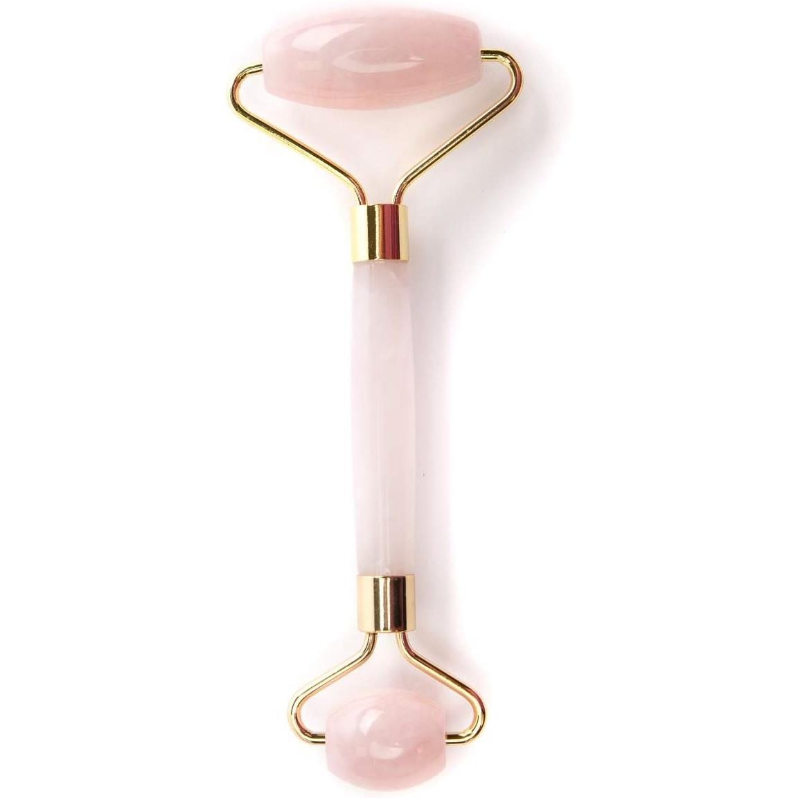 Face Massager Roller Rose Quartz Eye Care Facial Skin Neck Care Massage Tool