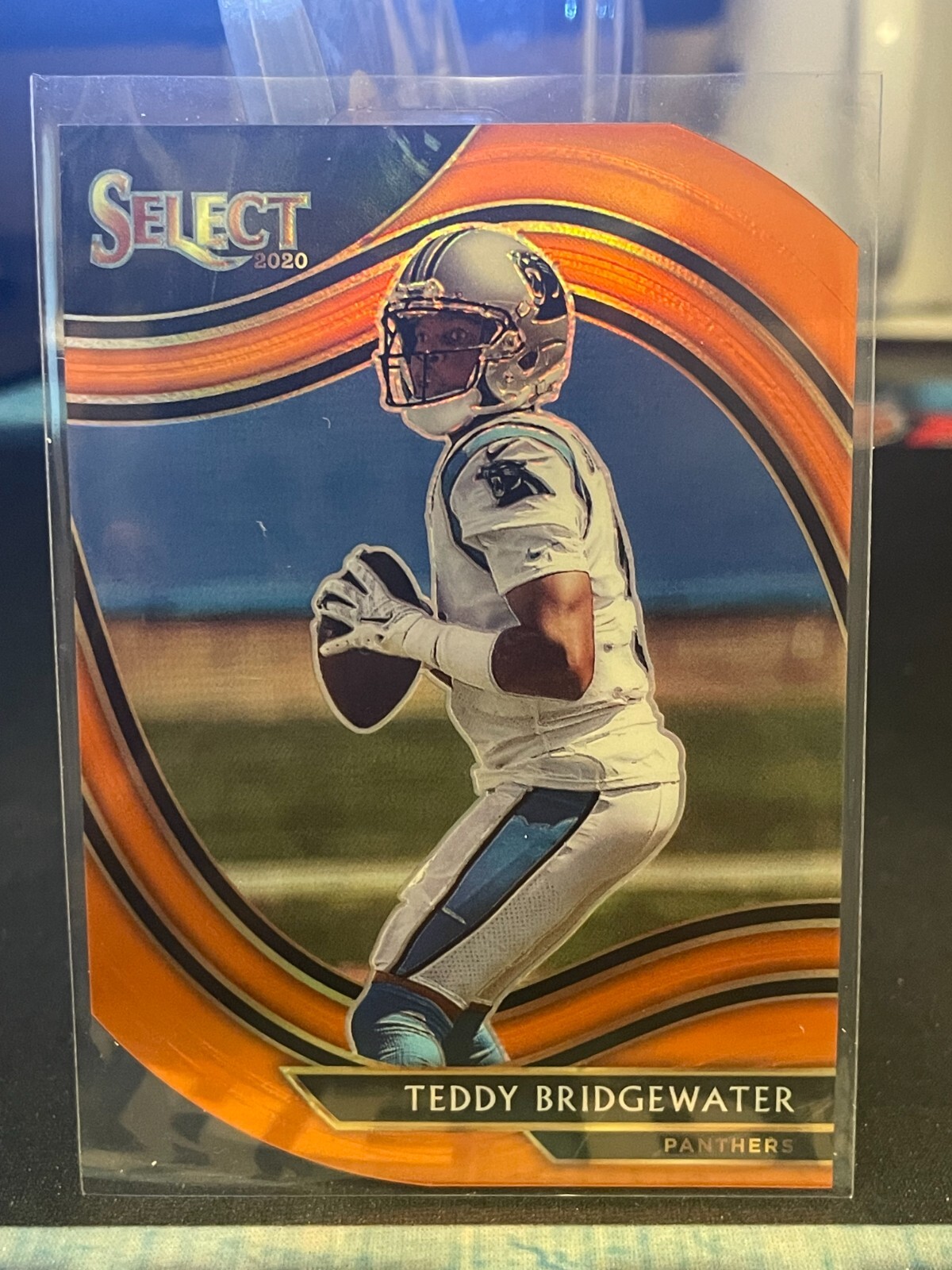 2020 Select Prizm Orange Die Cut #329 Teddy Bridgewater