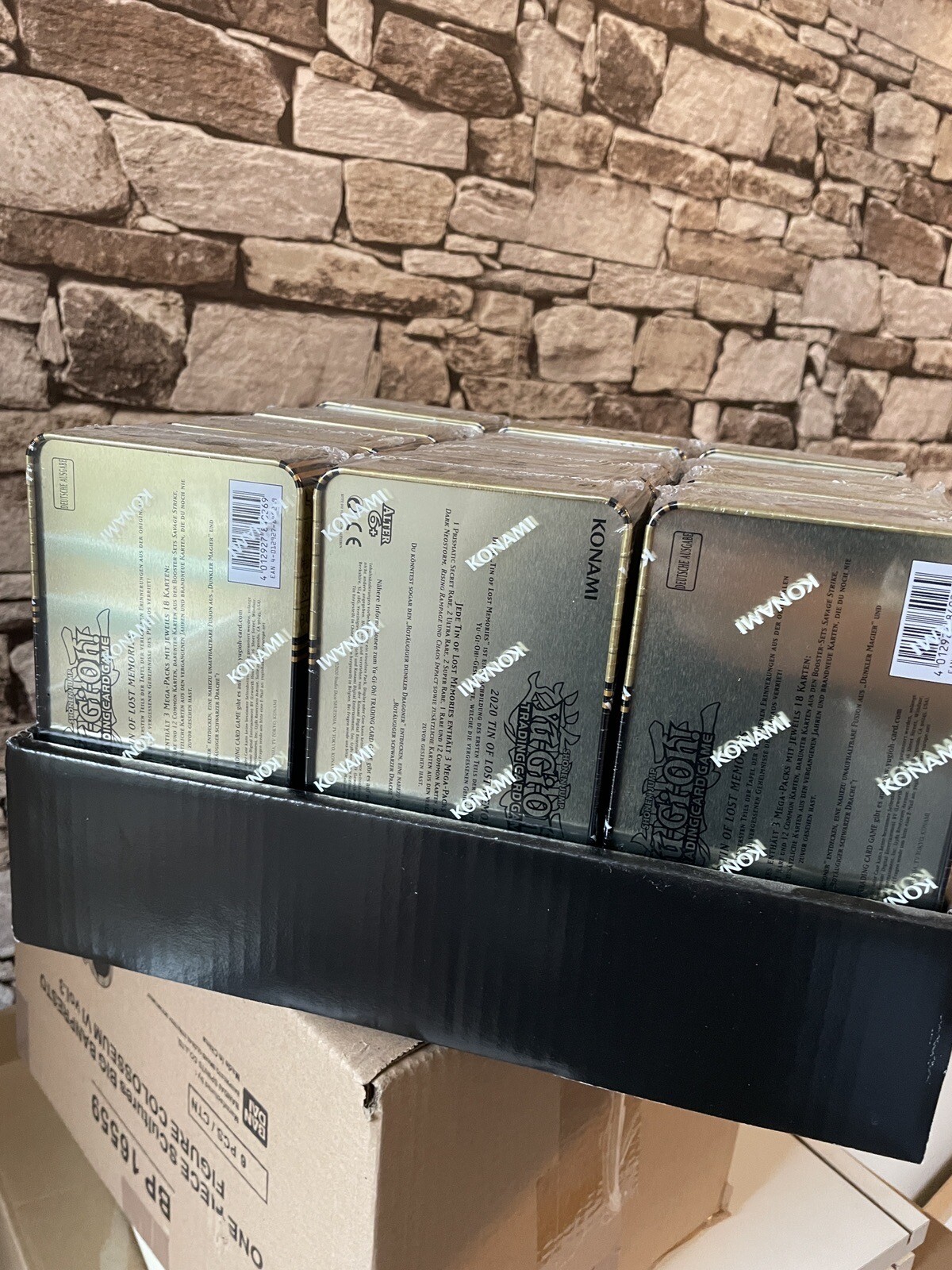 Thumbnail - Yu-gi-oh Mega Tin 2020 Tin Of Lost Memories Tin Case 12x Tins Deutsch