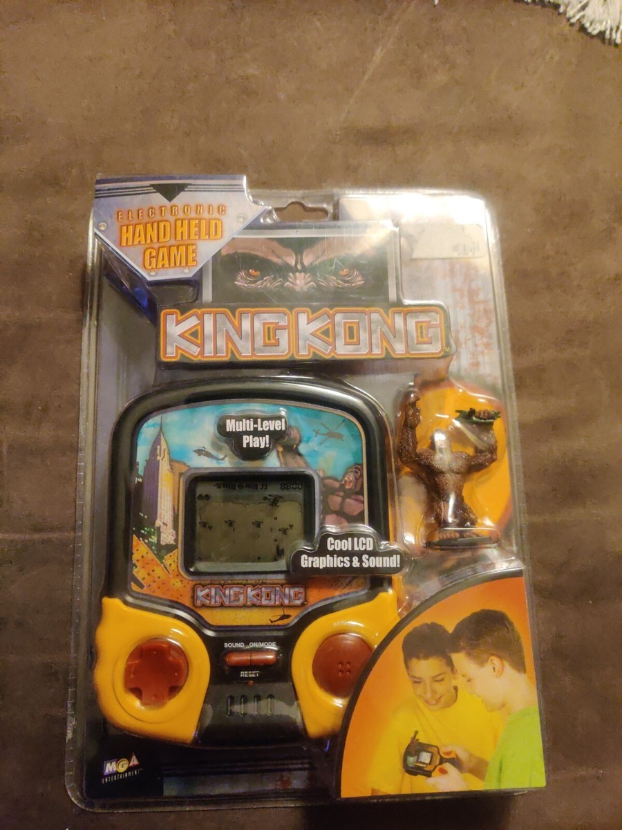 KING KONG Electronic Handheld Video Game Cool LCD Graphics and