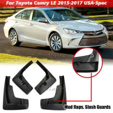 4X Front Rear Set Fender Splash Mud Guards Flaps For 2015-2017 Toyota Camry LE