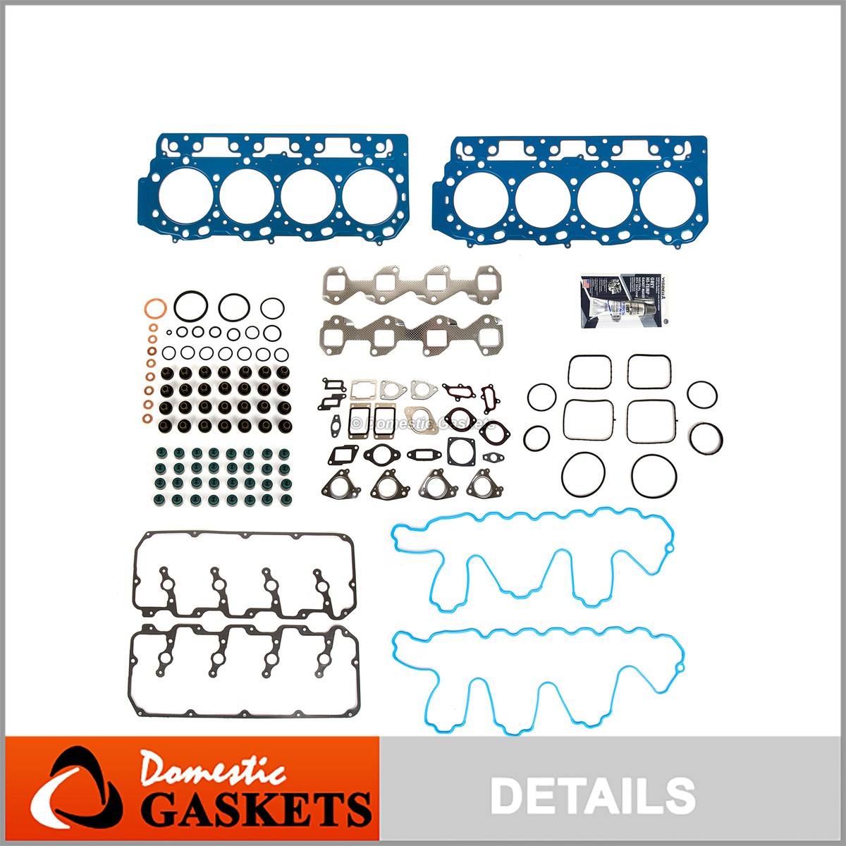 Complete Head Gasket & Valve Set For 1990-1997 Infiniti/Nissan